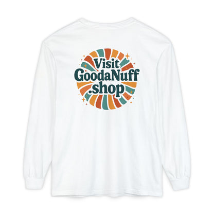 Visit GoodaNuff.shop Unisex Long Sleeve Tee
