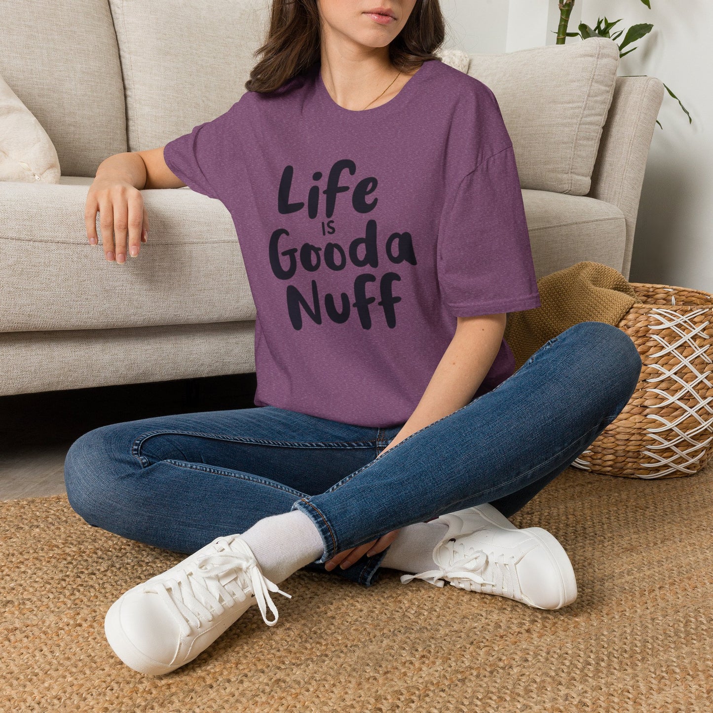 Life is GoodaNuff Unisex Softstyle T-Shirt