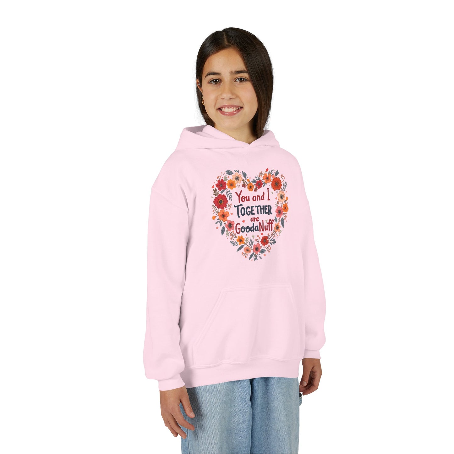 You and I Together are GoodaNuff Unisex Youth Hoodie