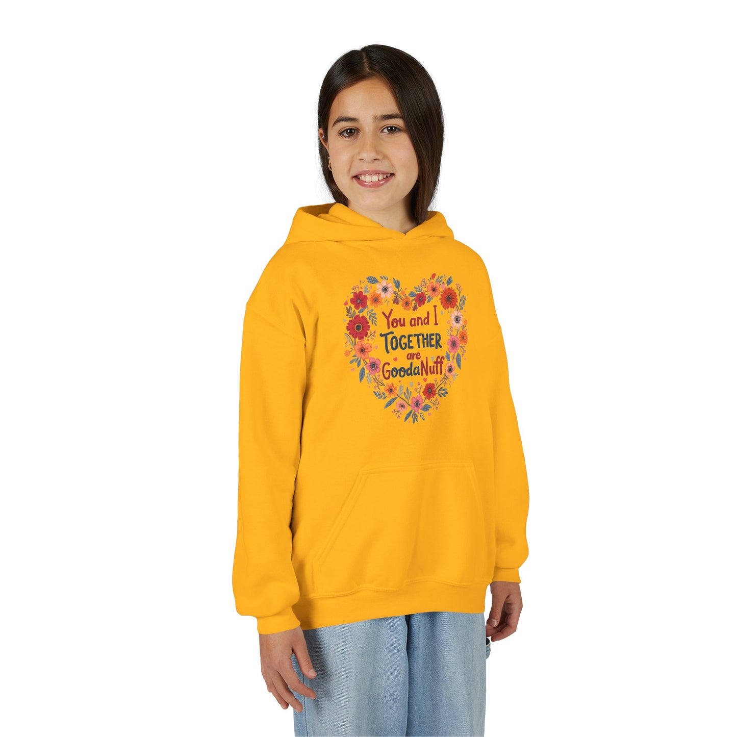 You and I Together are GoodaNuff Unisex Youth Hoodie