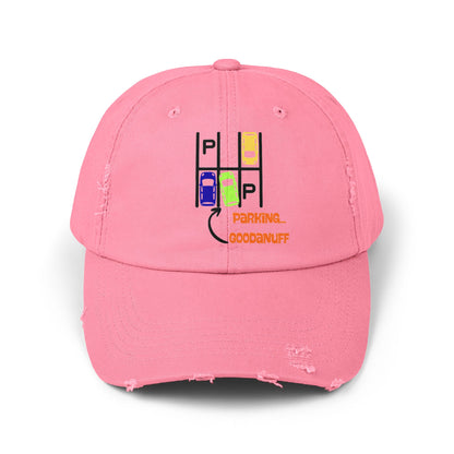 Parking…GoodaNuff Distressed Baseball Cap