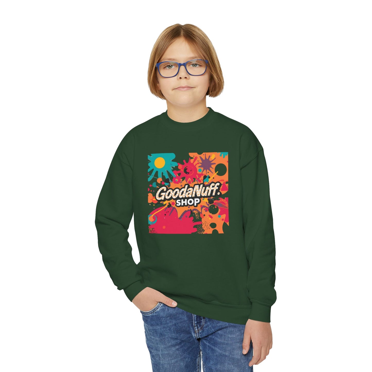 GoodaNuff.shop Unisex Youth Crewneck