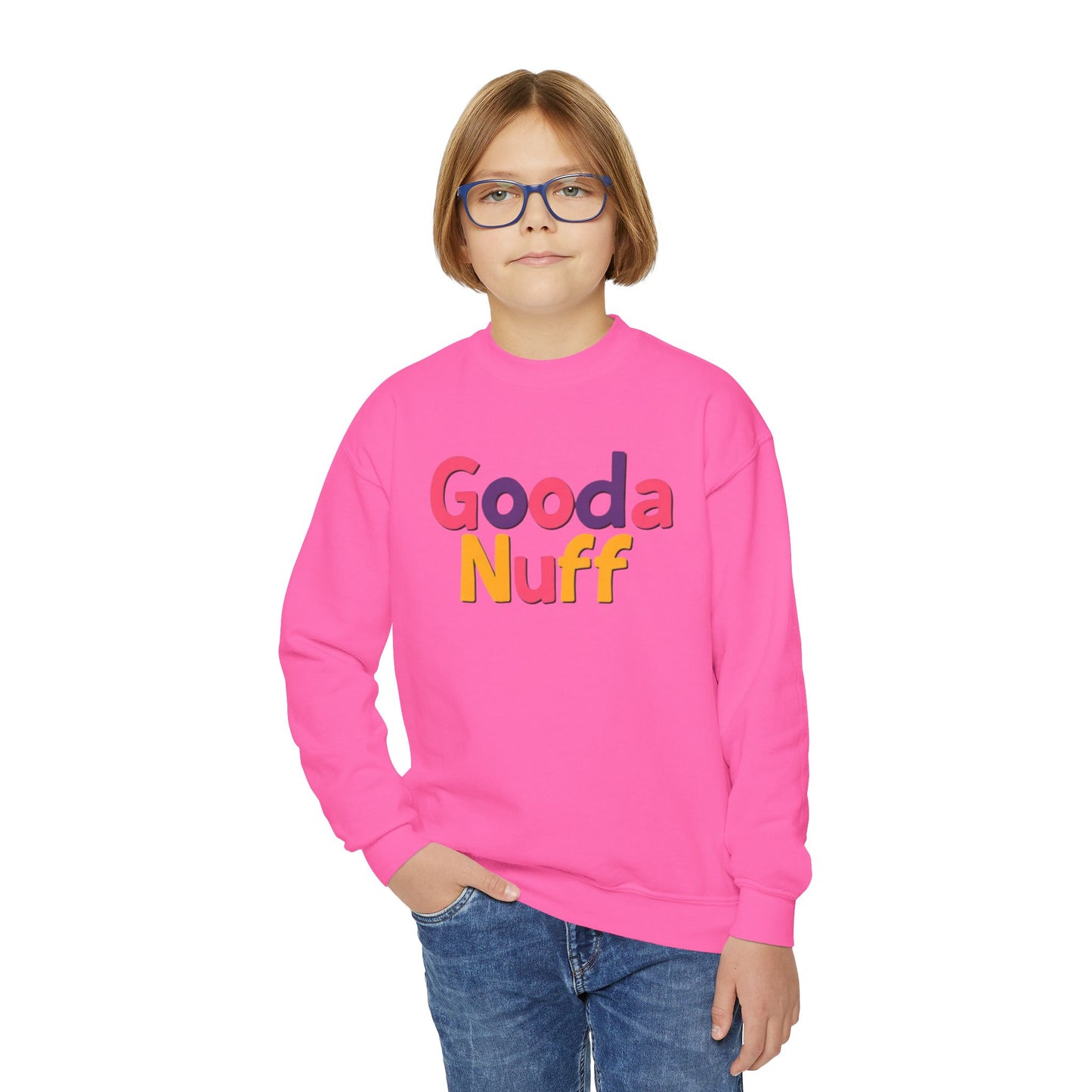 GoodaNuff Unisex Youth Crewneck