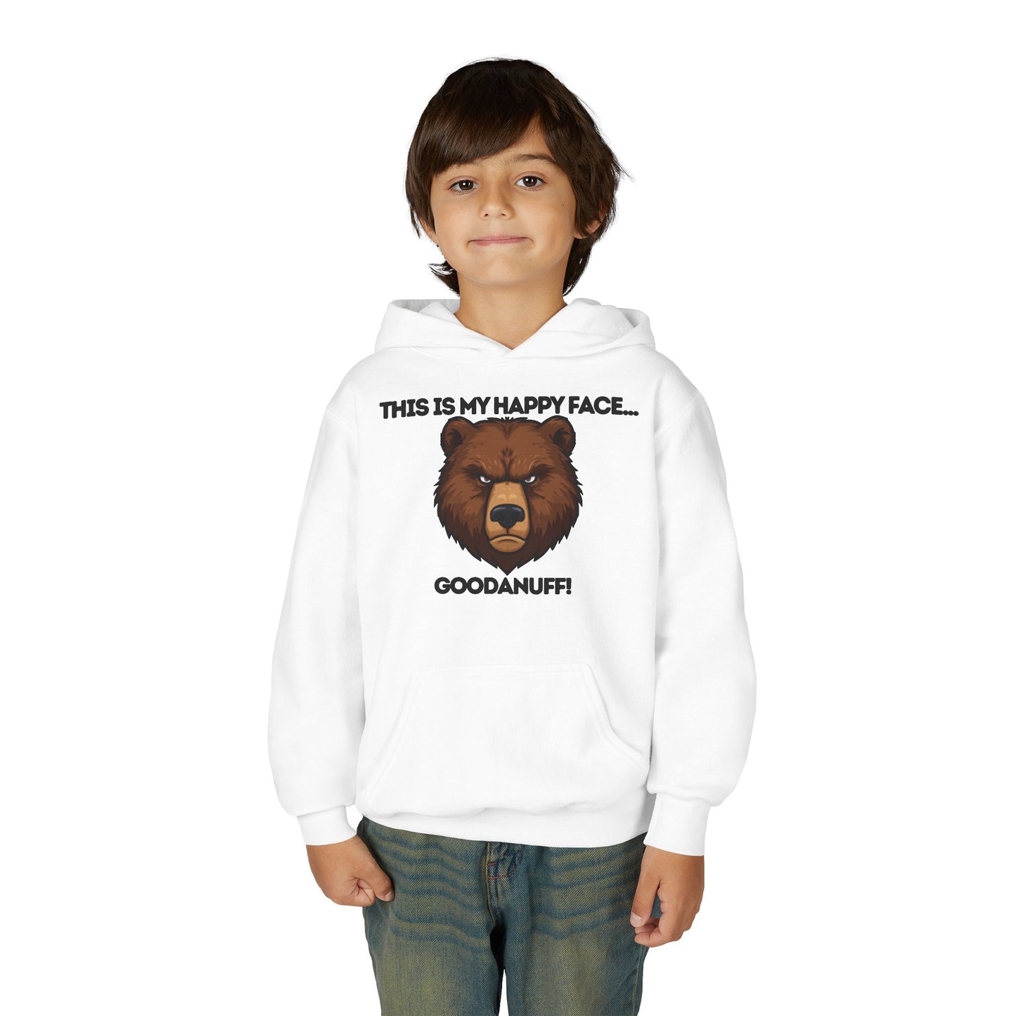 This is my Happy Face...GoodaNuff Unisex Youth Hoodie