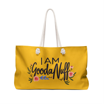 I Am GoodaNuff Travel Bag