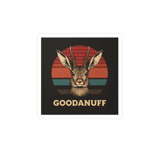 Jackalope...GoodaNuff Sticker