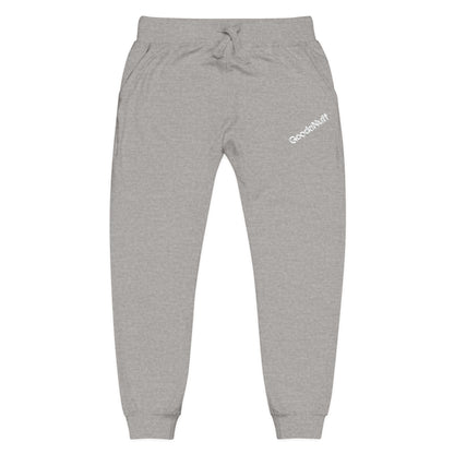 White-GoodaNuff Classic Unisex Jogger Sweatpants