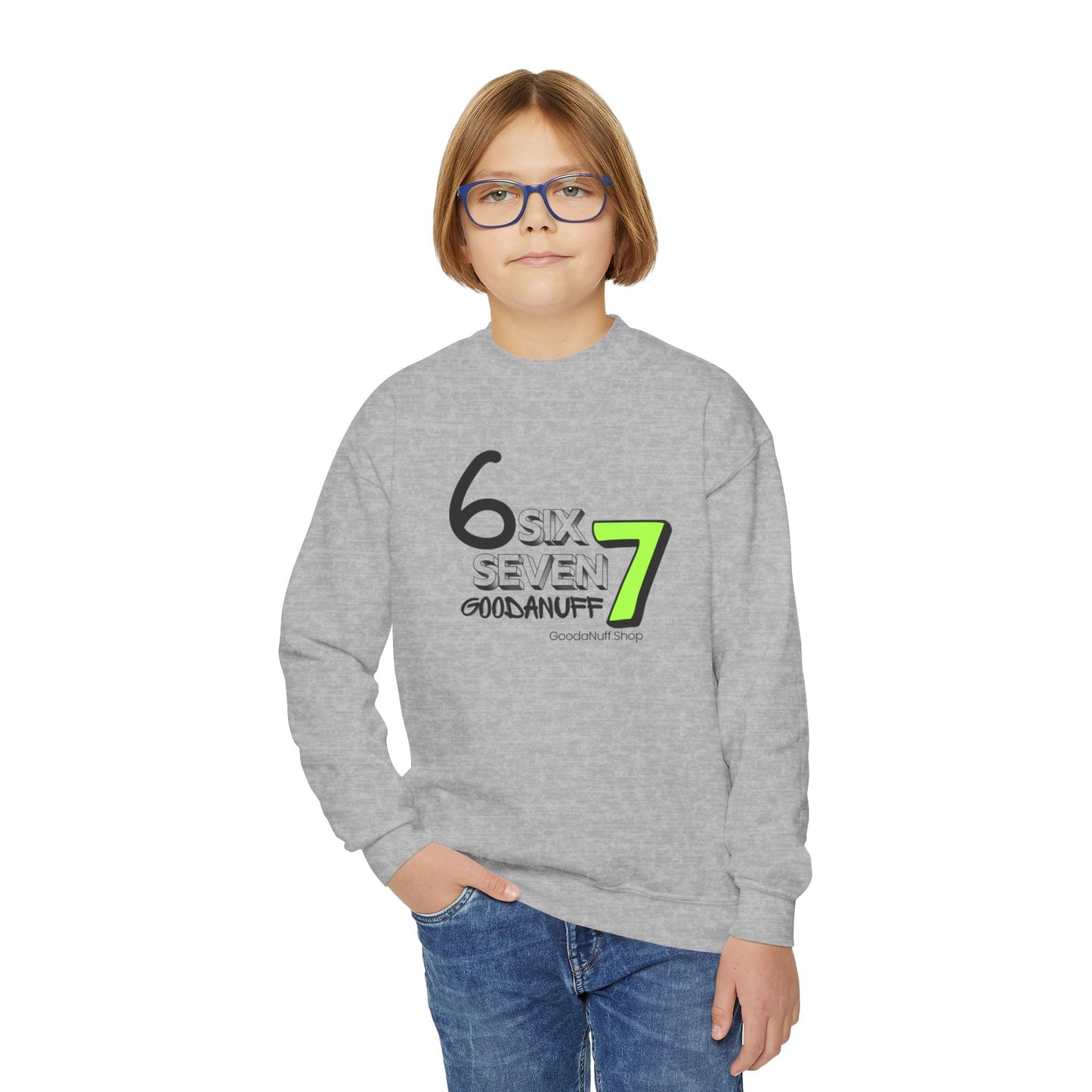 6 Seven Unisex Youth Crewneck