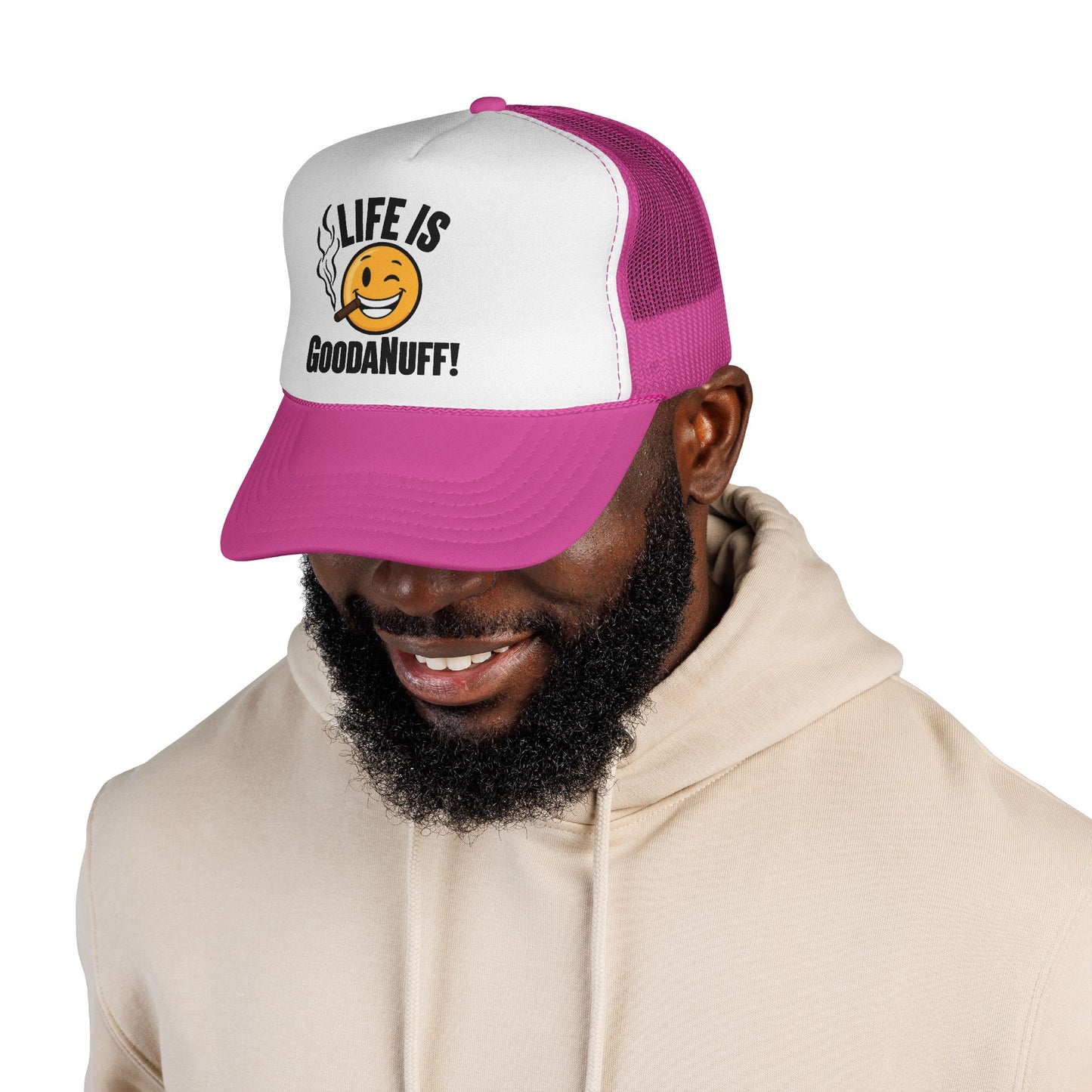 Life is GoodaNuff Trucker Hat