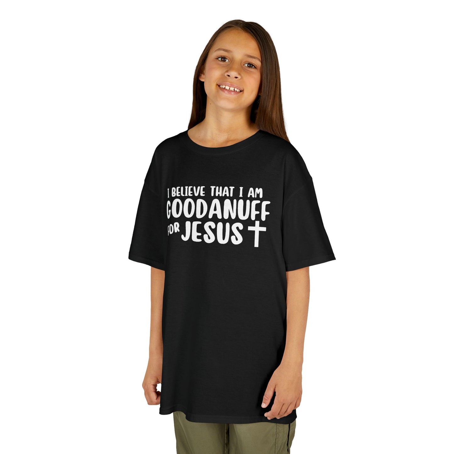 I Believe that I am GoodaNuff for Jesus Unisex Youth T-Shirt