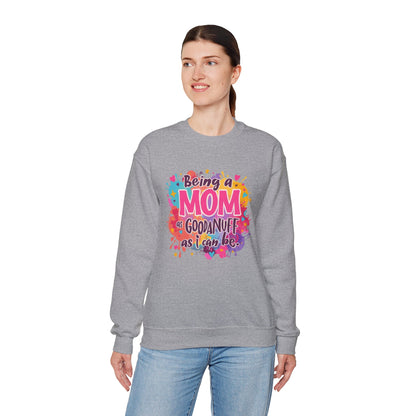 Being a Mom as GoodaNuff as I can be Unisex Softstyle T-Shirt