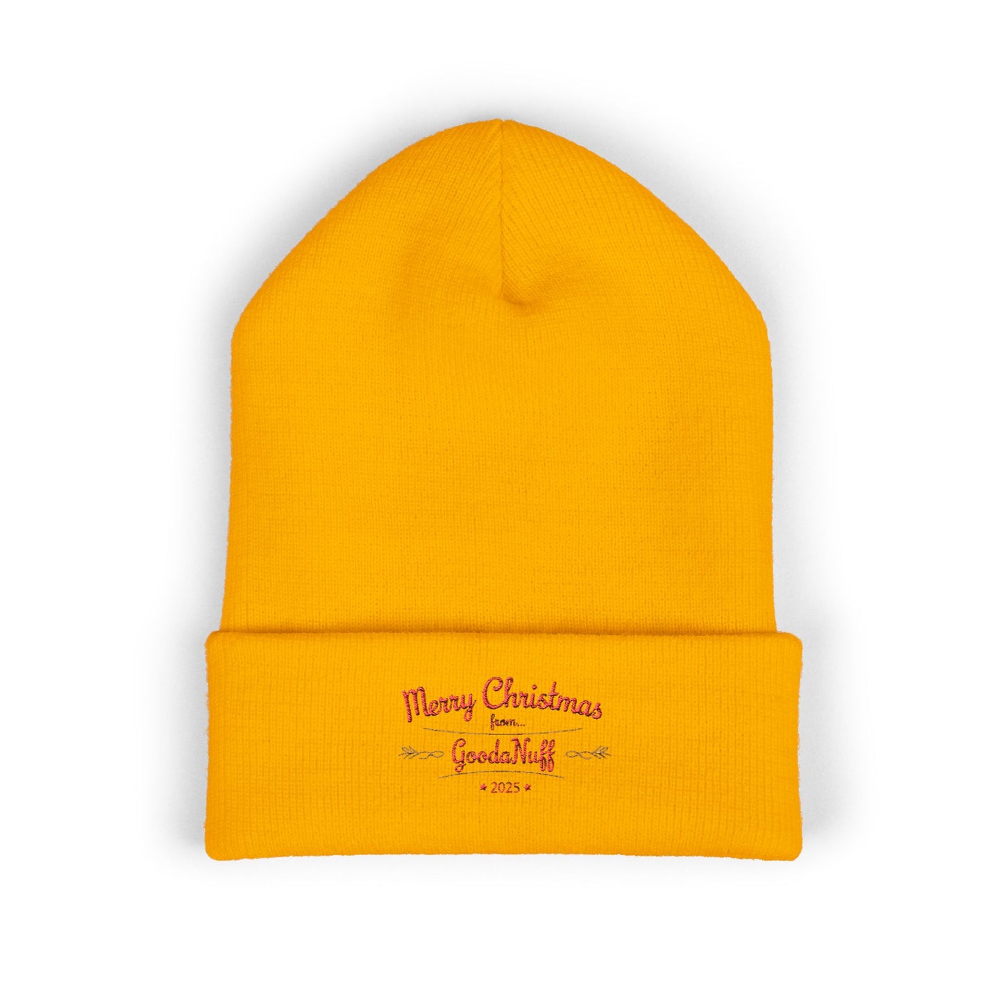 Merry Christmas from...GoodaNuff 2025 Cuffed Beanie