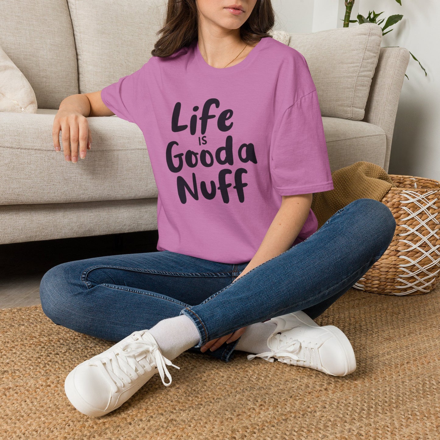 Life is GoodaNuff Unisex Softstyle T-Shirt