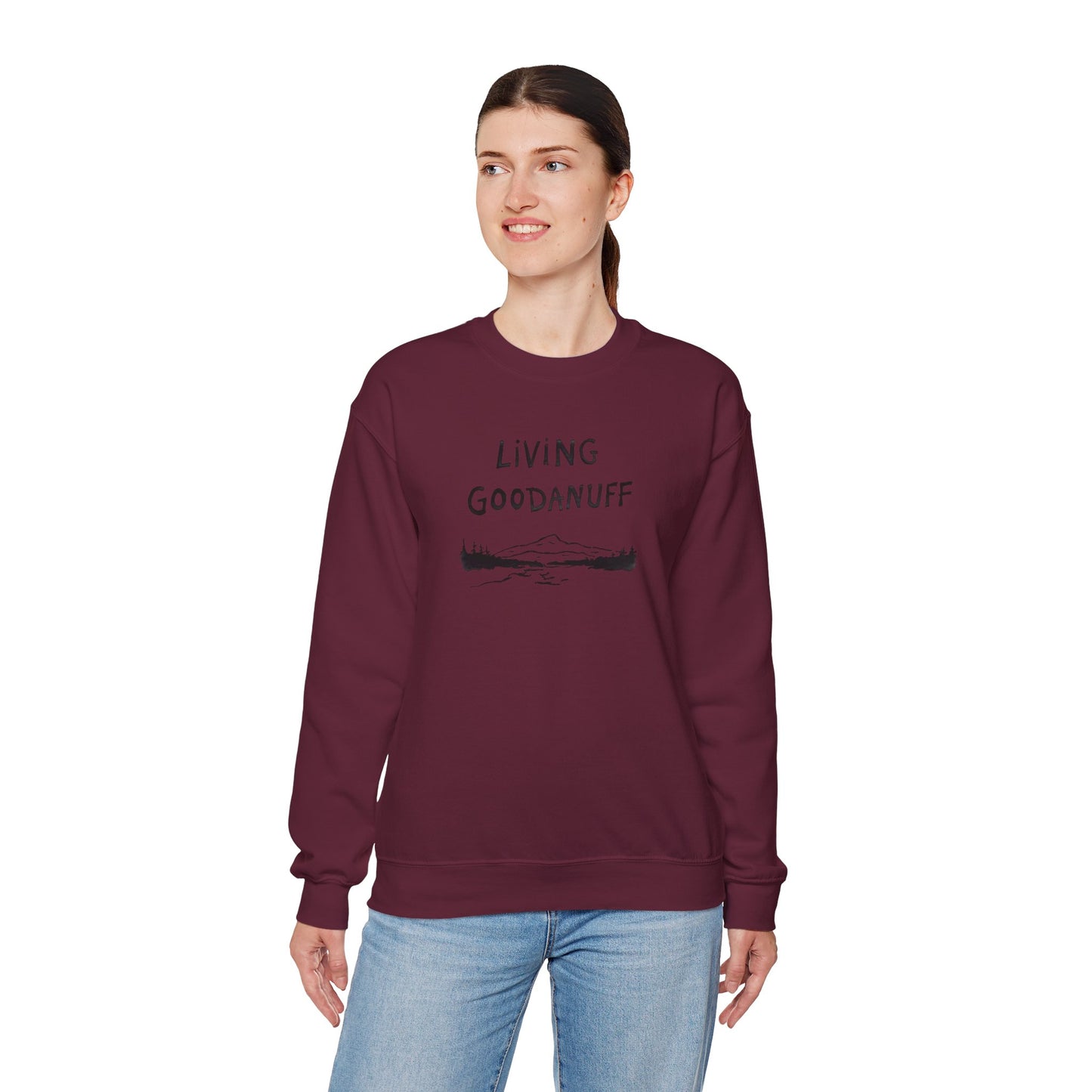 Living GoodaNuff Unisex Crewneck