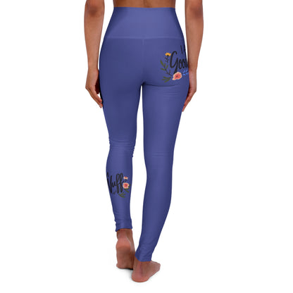 I Am GoodaNuff High Waist Yoga Leggings