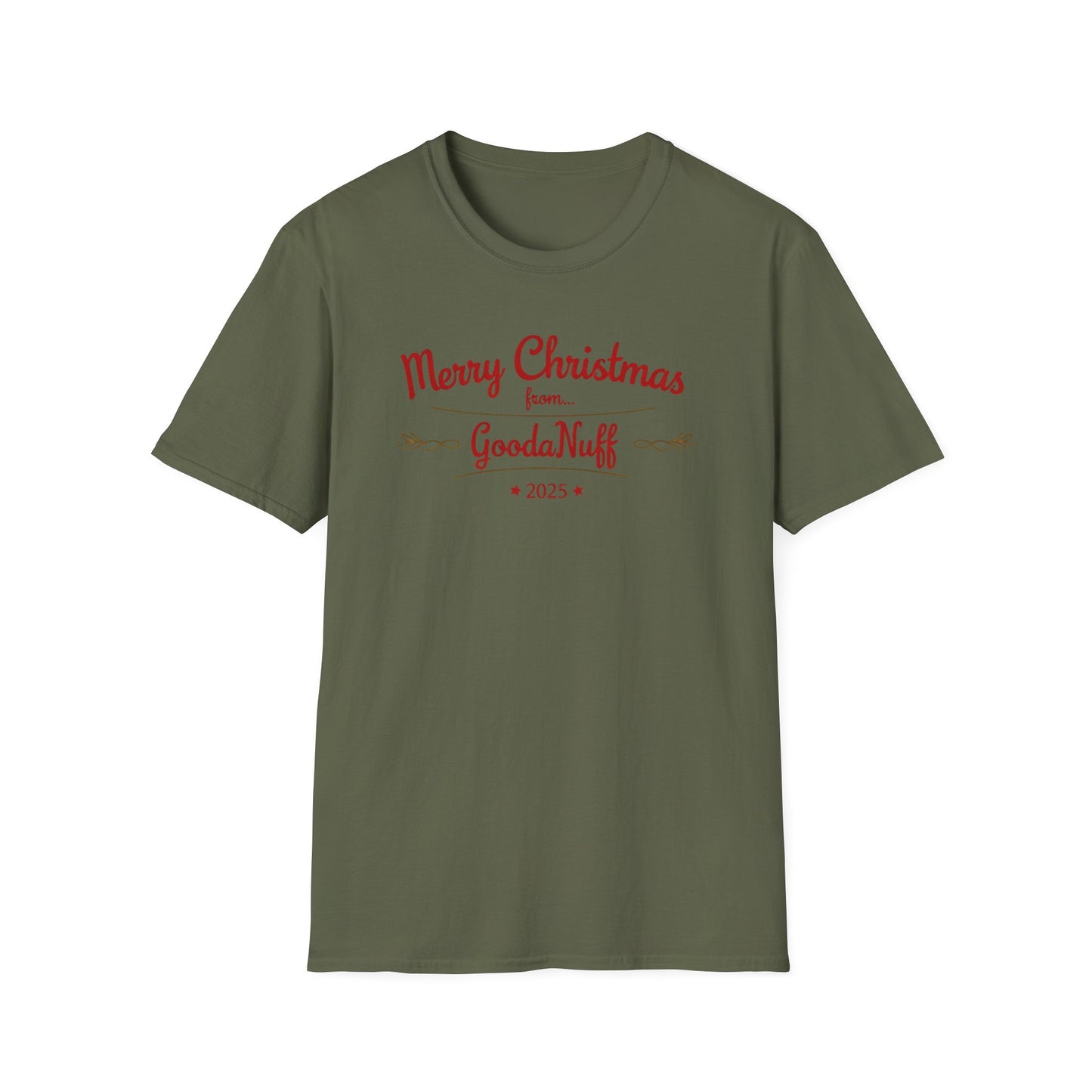 Merry Christmas from...GoodaNuff 2025 Unisex Softstyle T-Shirt
