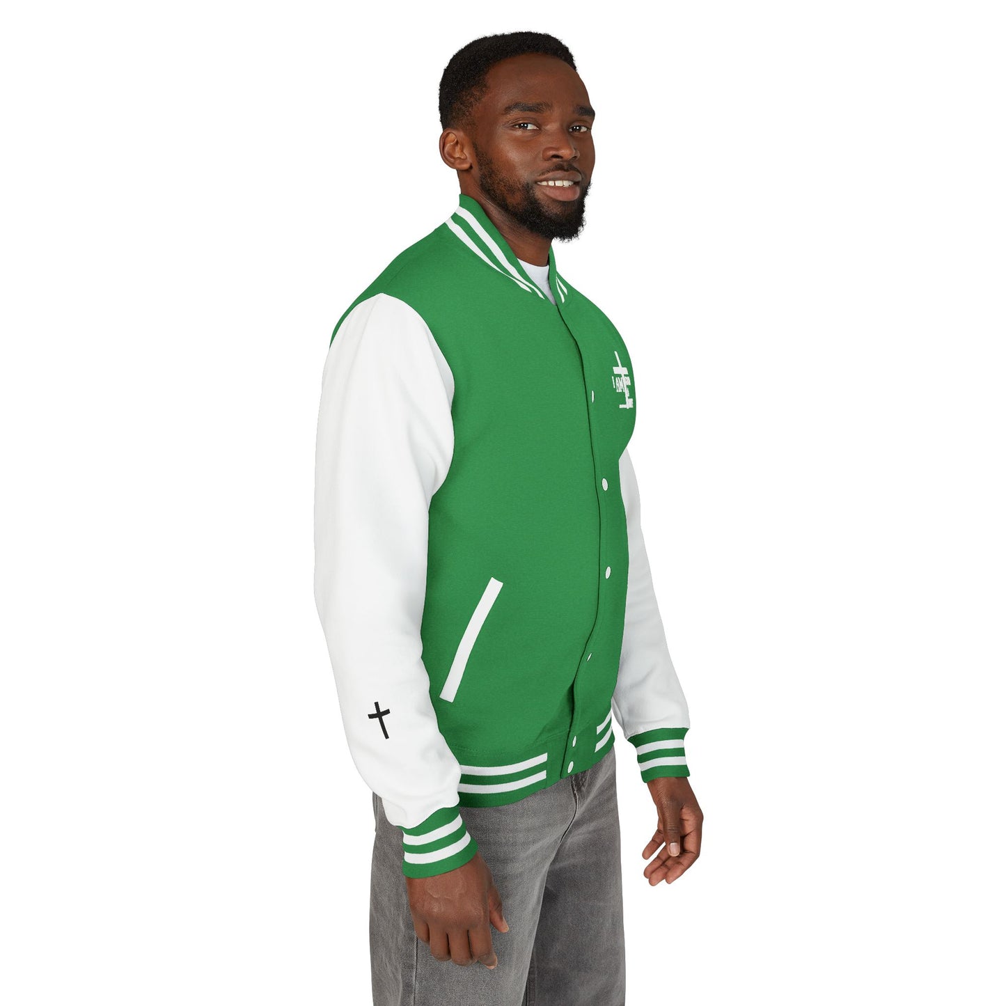 I AM GoodaNuff Unisex Letterman Jacket