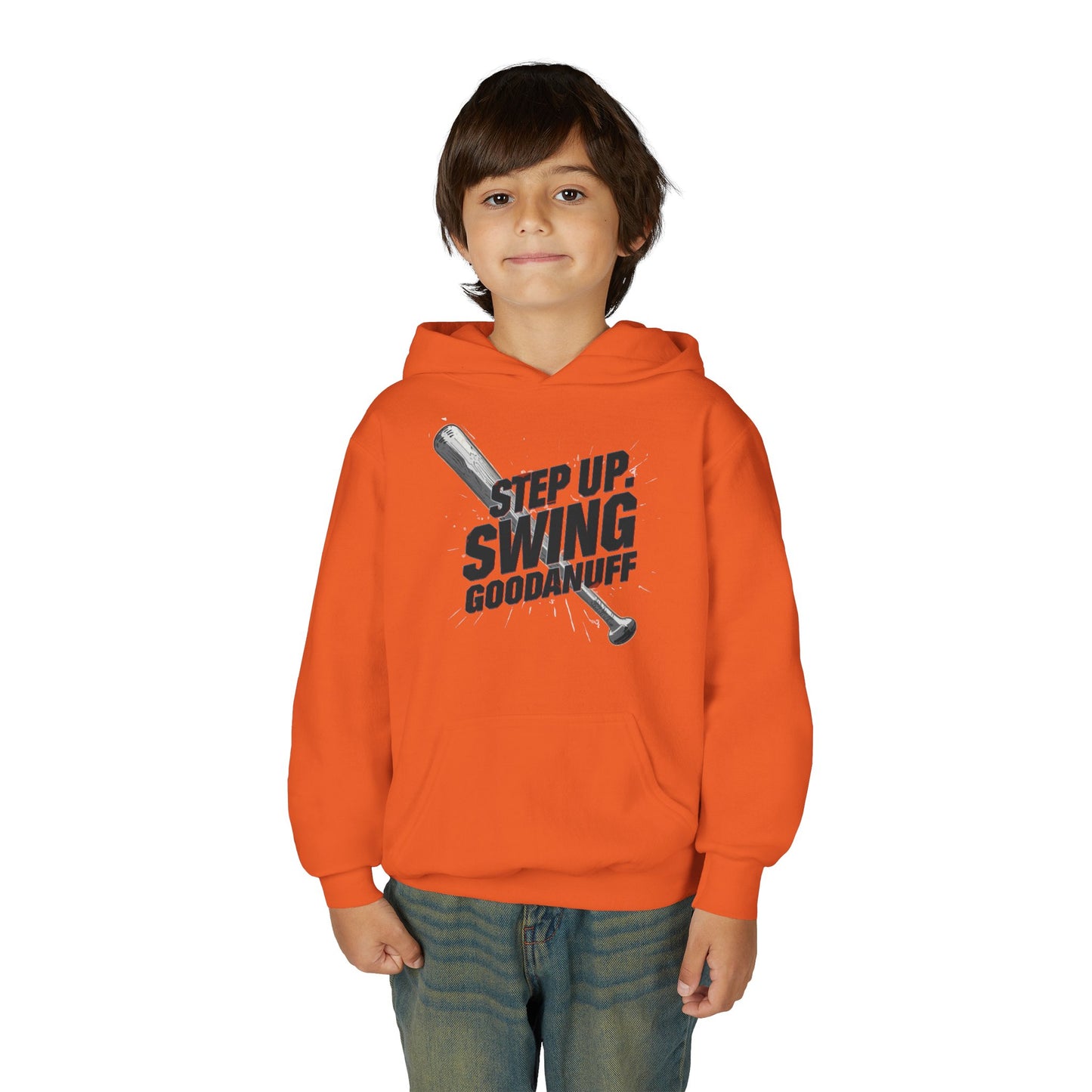 Step Up. Swing GoodaNuff Unisex Youth Hoodie