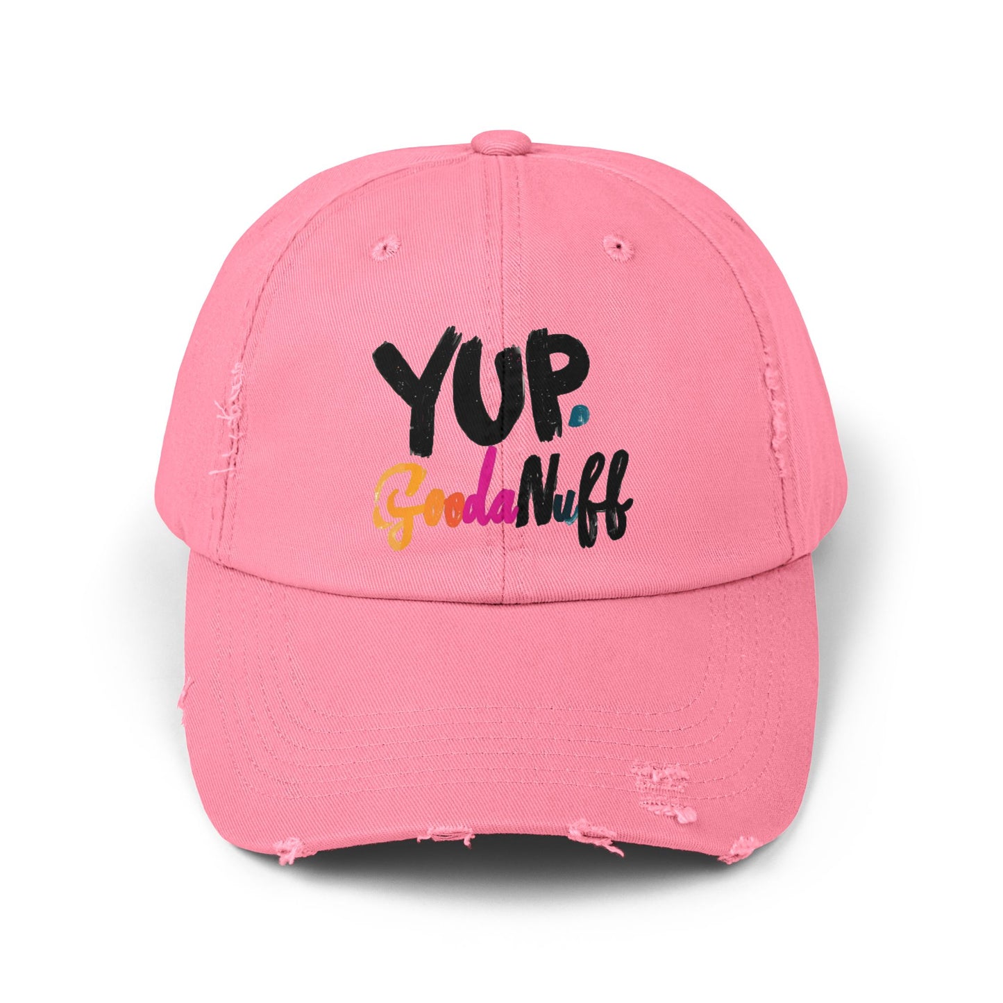 Yup. GoodaNuff Distressed Baseball Cap