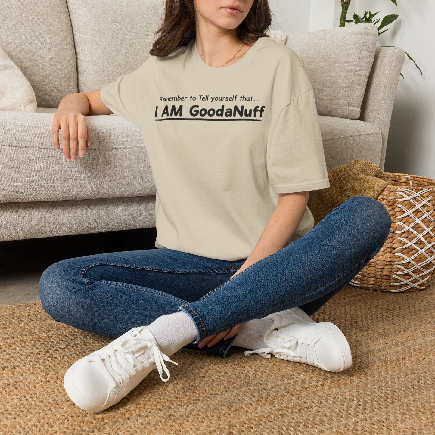 Remember to Tell yourself that...I AM GoodaNuff Unisex Softstyle T-Shirt