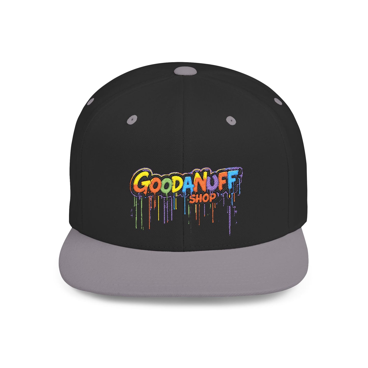 GoodaNuff.shop Embroidery Flat Bill Cap
