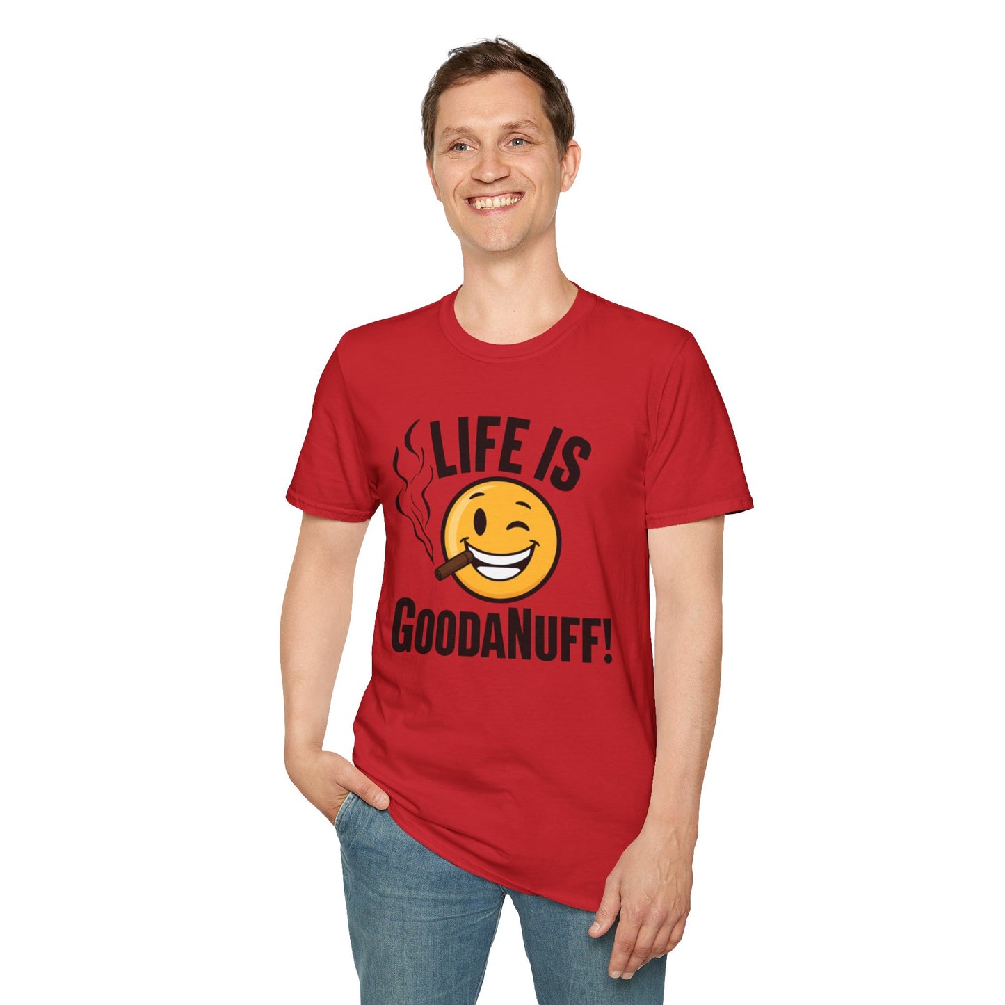 Life is GoodaNuff Unisex Softstyle T-Shirt