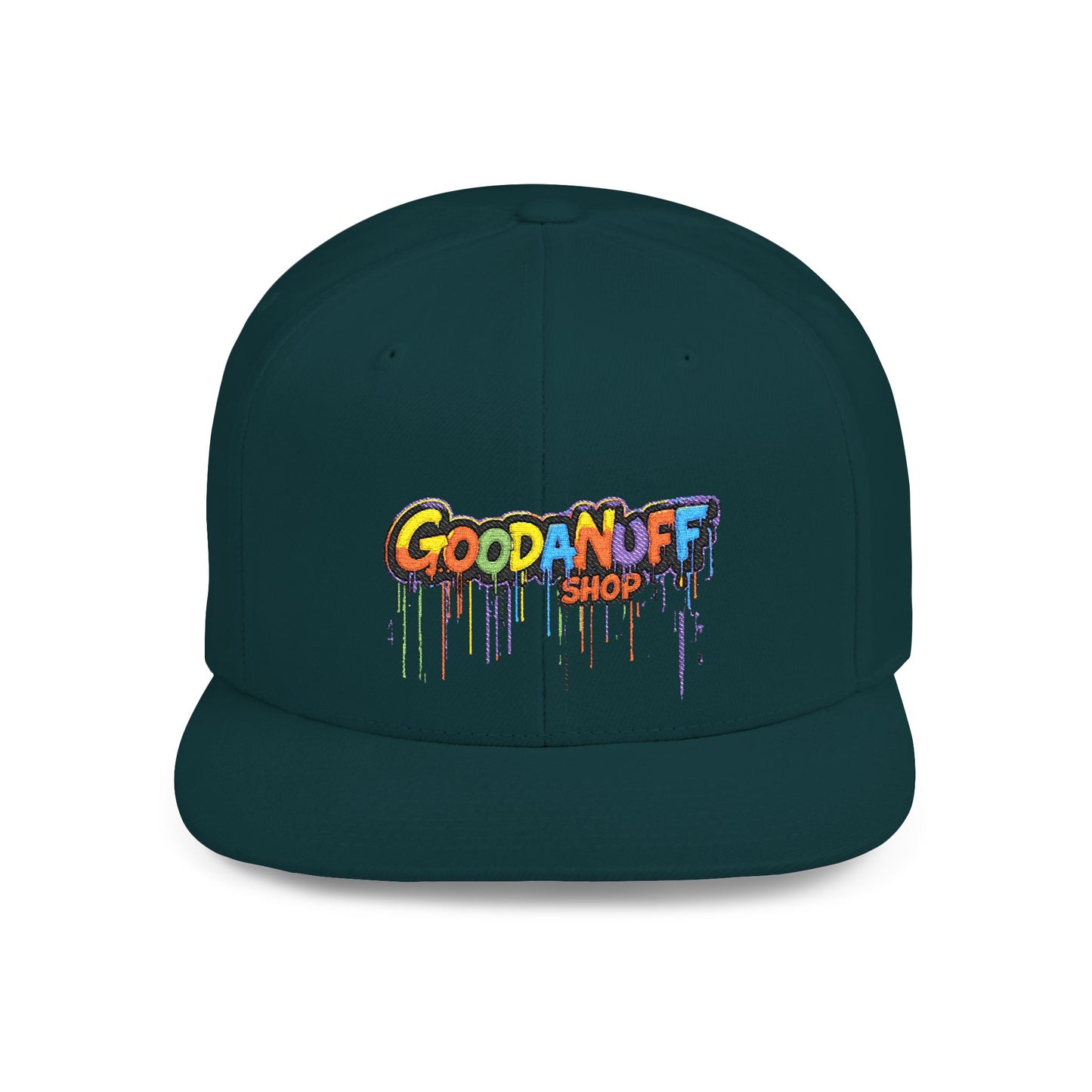 GoodaNuff.shop Embroidery Flat Bill Cap