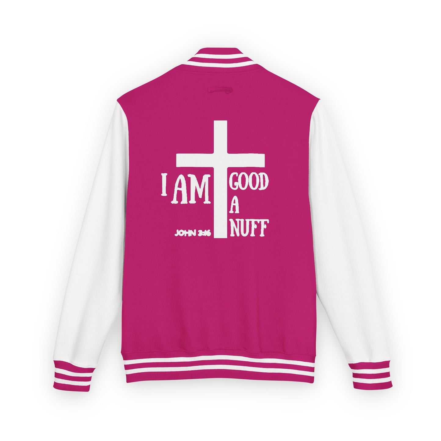 I AM GoodaNuff Unisex Letterman Jacket
