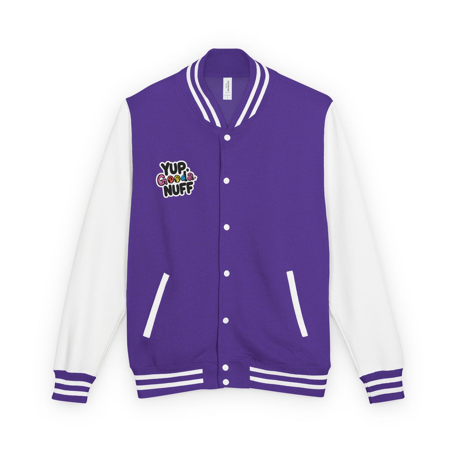 Yup. GoodaNuff Unisex Letterman Jacket