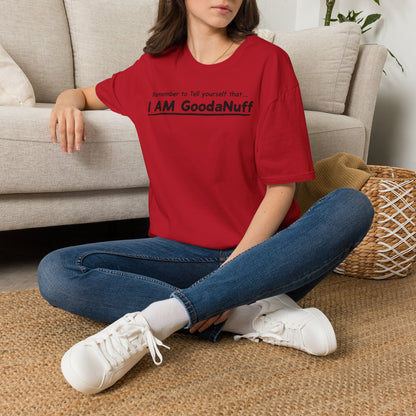 Remember to Tell yourself that...I AM GoodaNuff Unisex Softstyle T-Shirt