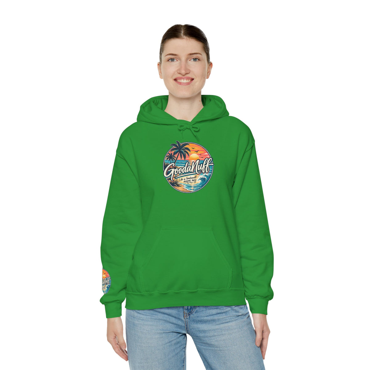 Life is GoodaNuff around here! Unisex Hoodie