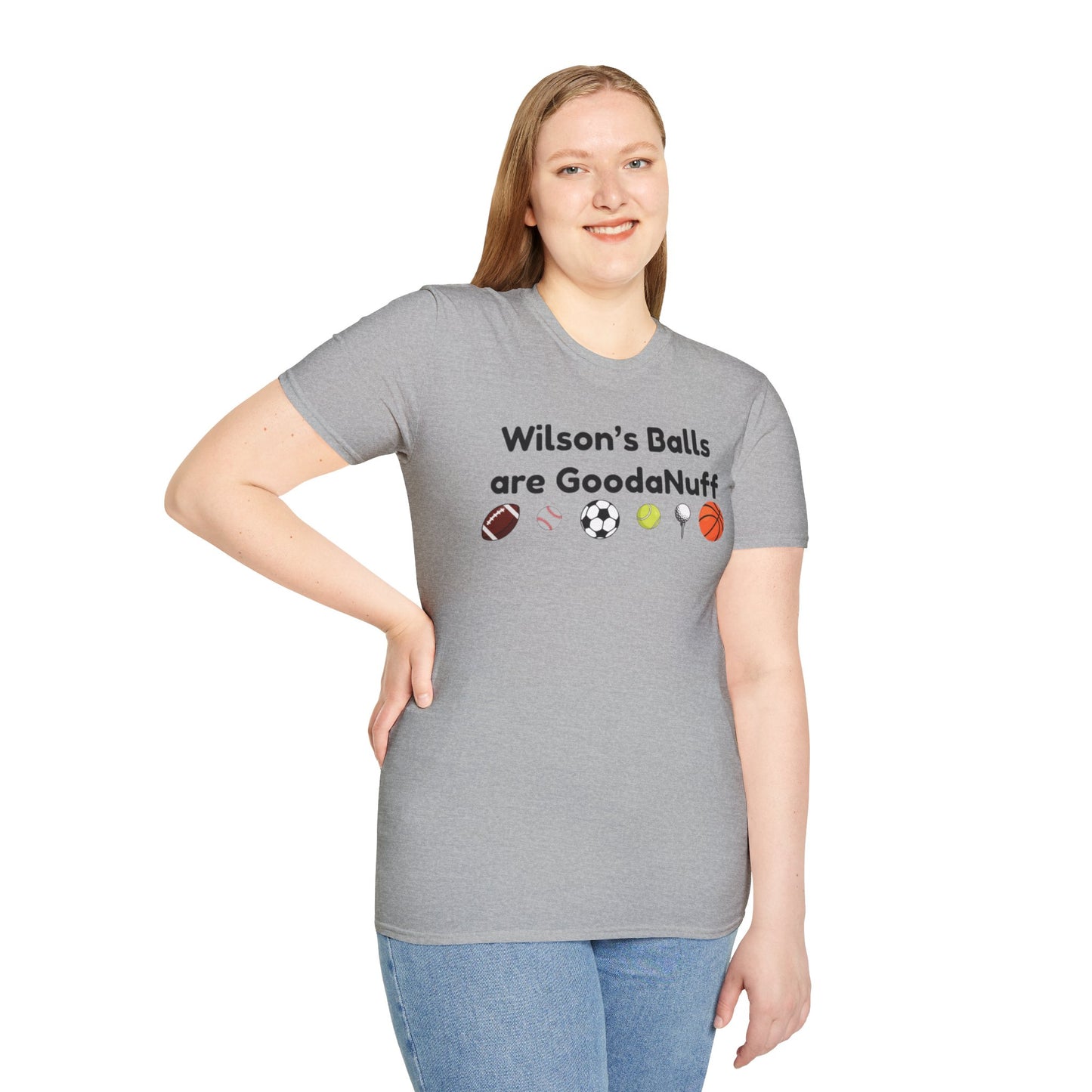 Wilson's Balls are GoodaNuff Unisex Softstyle T-Shirt