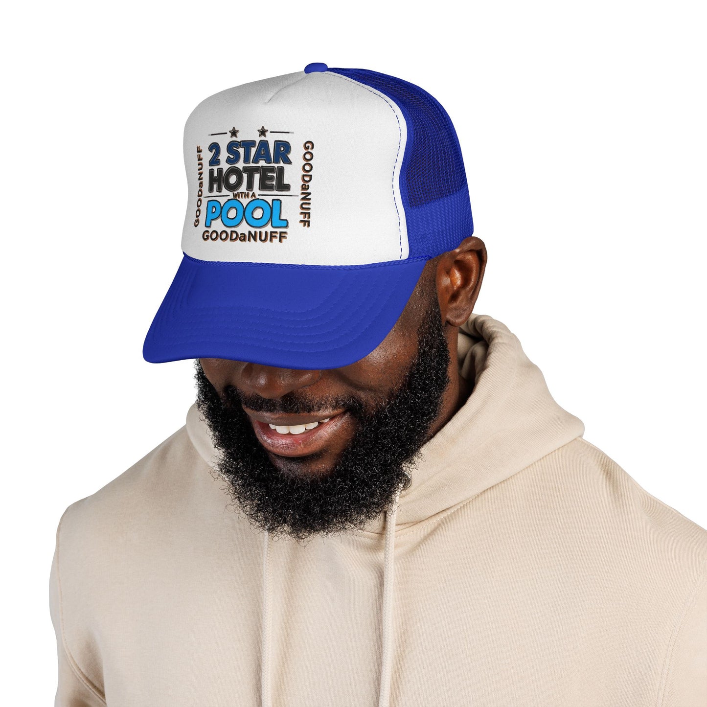 2 Star Hotel with a Pool. GoodaNuff Trucker Hat