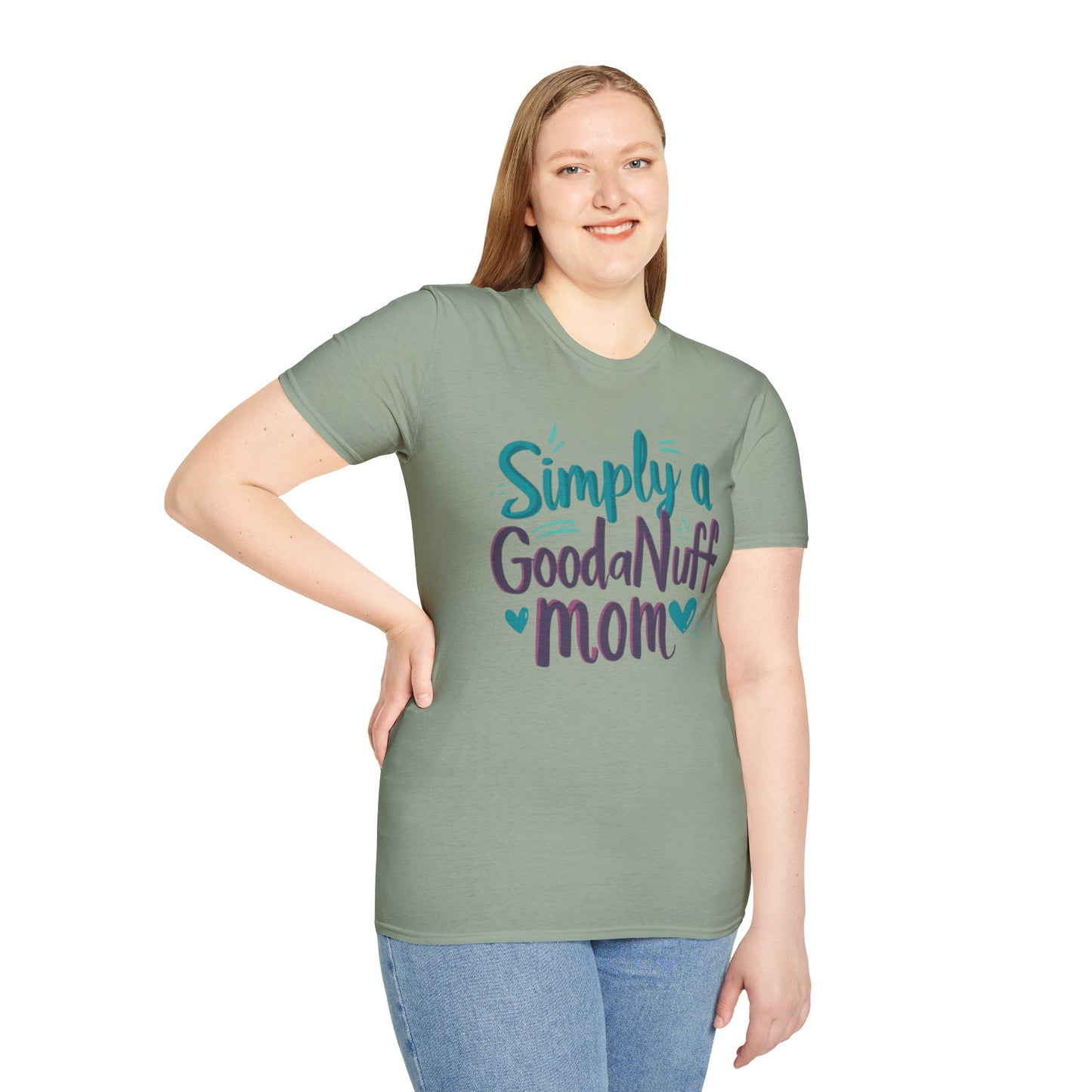 Simply a GoodaNuff Mom Unisex Softstyle T-Shirt
