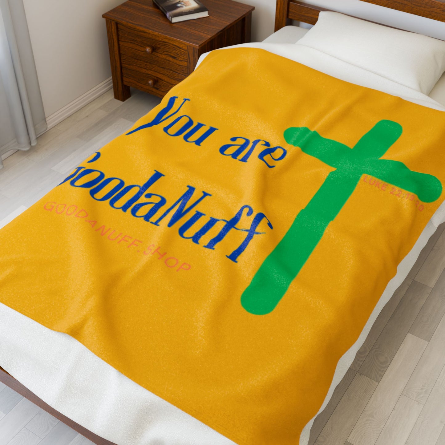 You Are GoodaNuff Throw Blanket