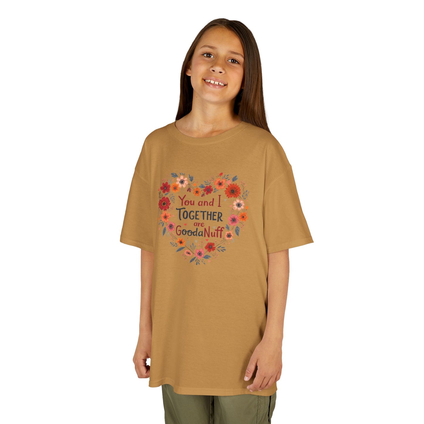 You and I Together are GoodaNuff Unisex Youth Valentines T-Shirt