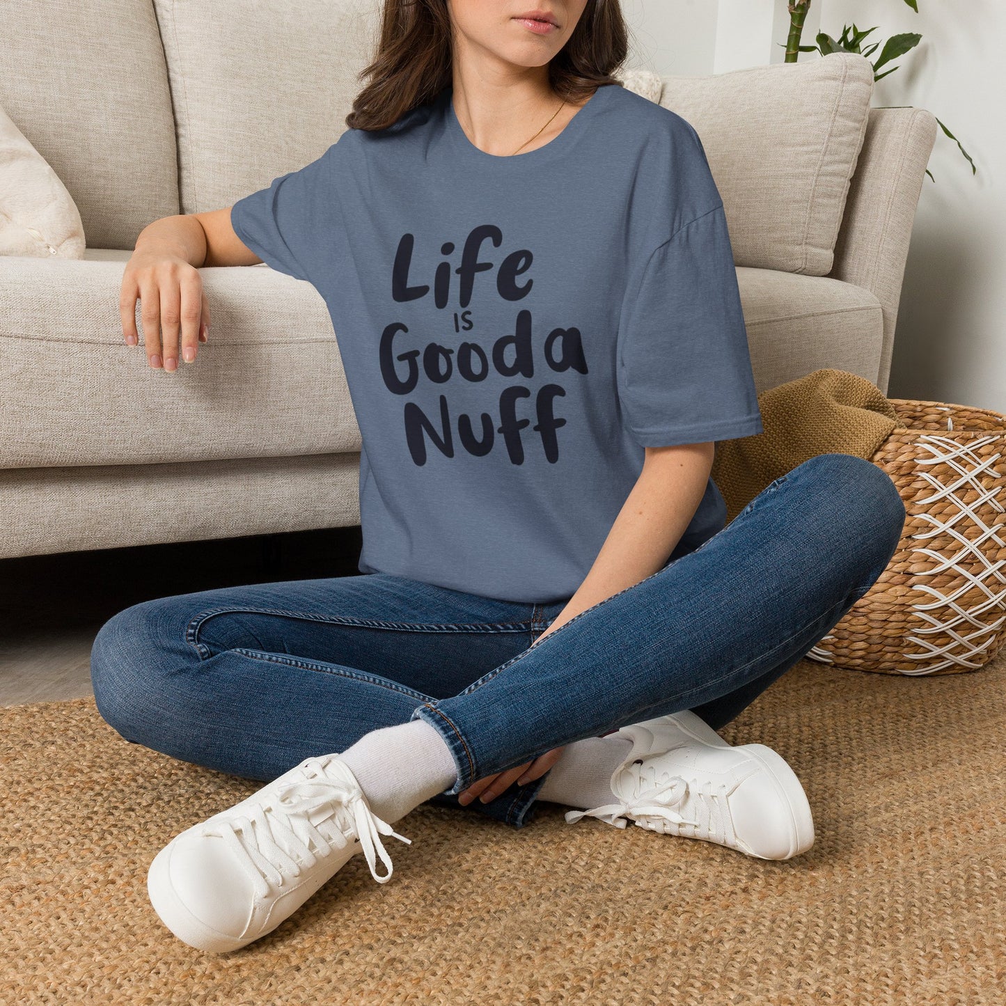 Life is GoodaNuff Unisex Softstyle T-Shirt