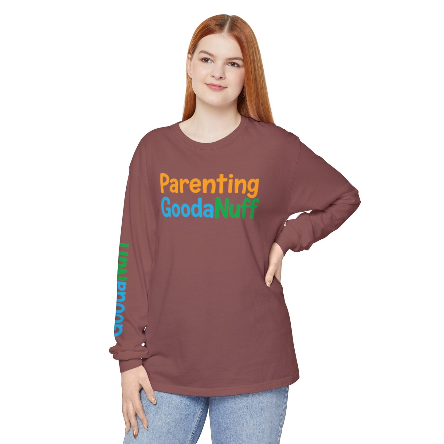 Parenting GoodaNuff Unisex Long Sleeve Tee