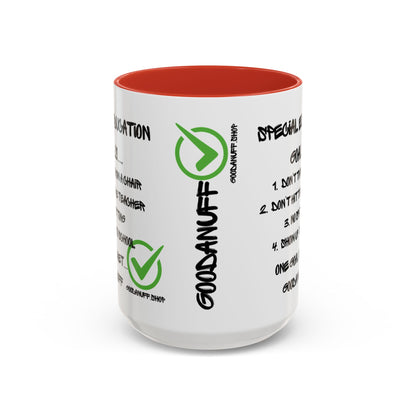 Special Education Goals...GoodaNuff Coffee Mug