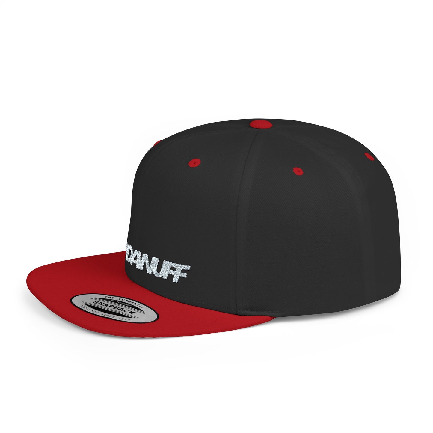 GoodaNuff Embroidery Flat Bill Cap