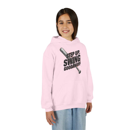 Step Up. Swing GoodaNuff Unisex Youth Hoodie