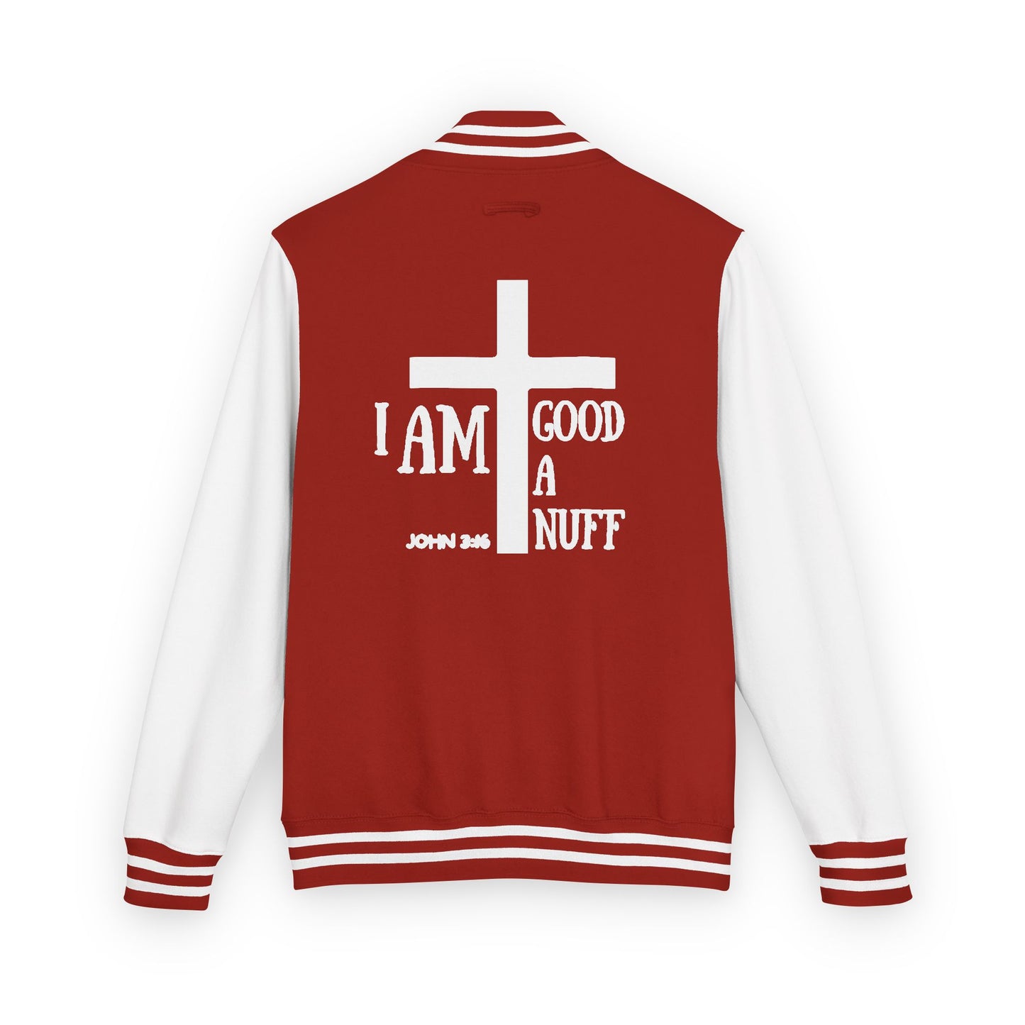 I AM GoodaNuff Unisex Letterman Jacket