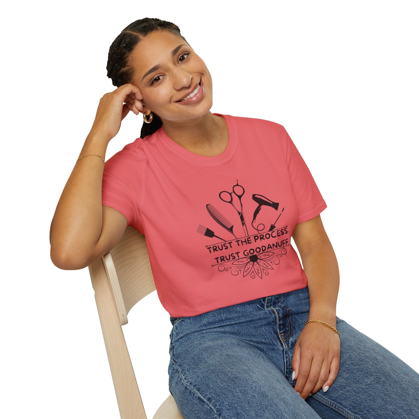 Trust the Process. Trust GoodaNuff Unisex Softstyle T-Shirt