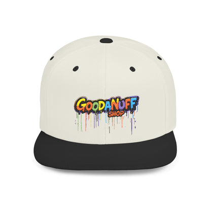 GoodaNuff.shop Embroidery Flat Bill Cap