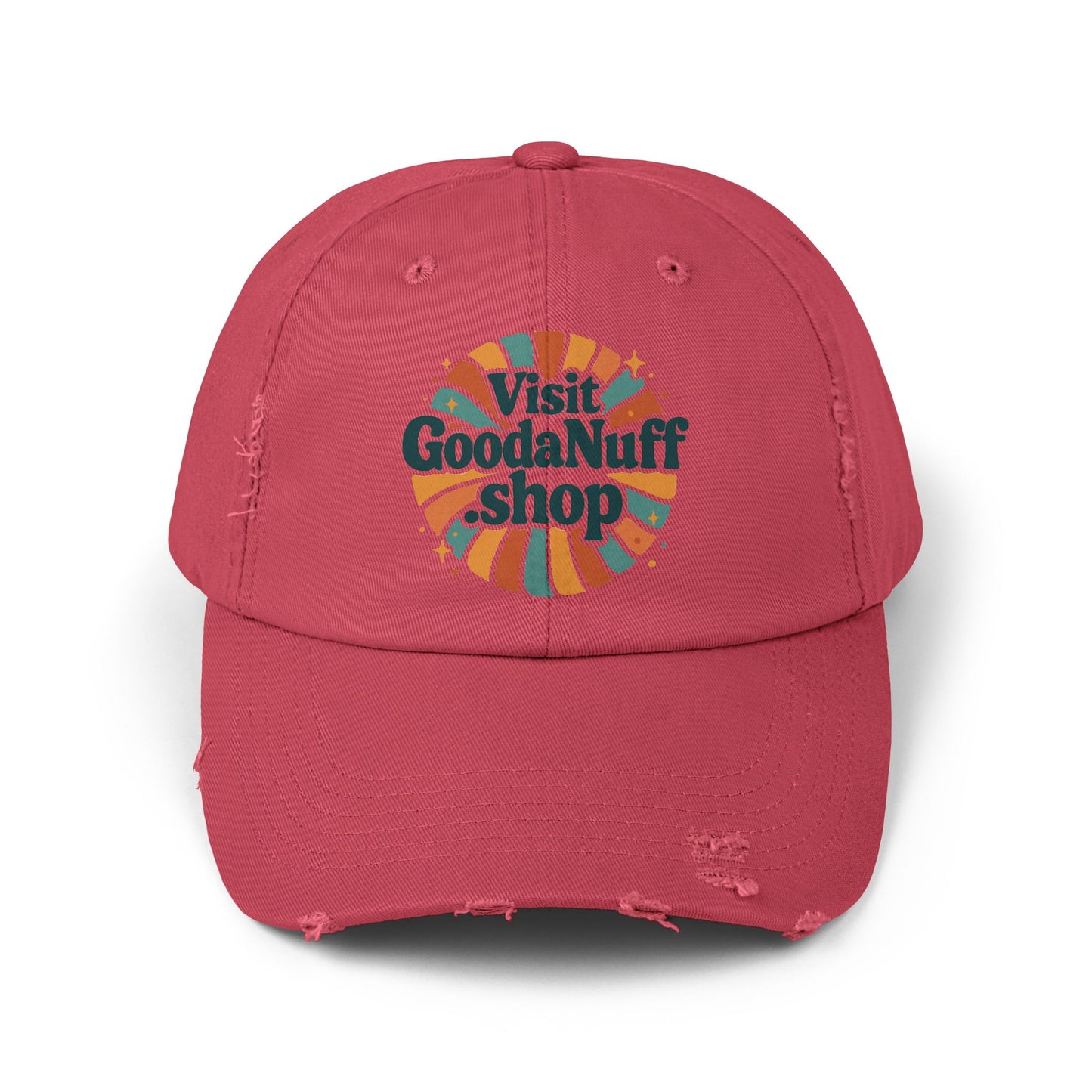 Vist HoodaNuff.sho Distressed Baseball Hat