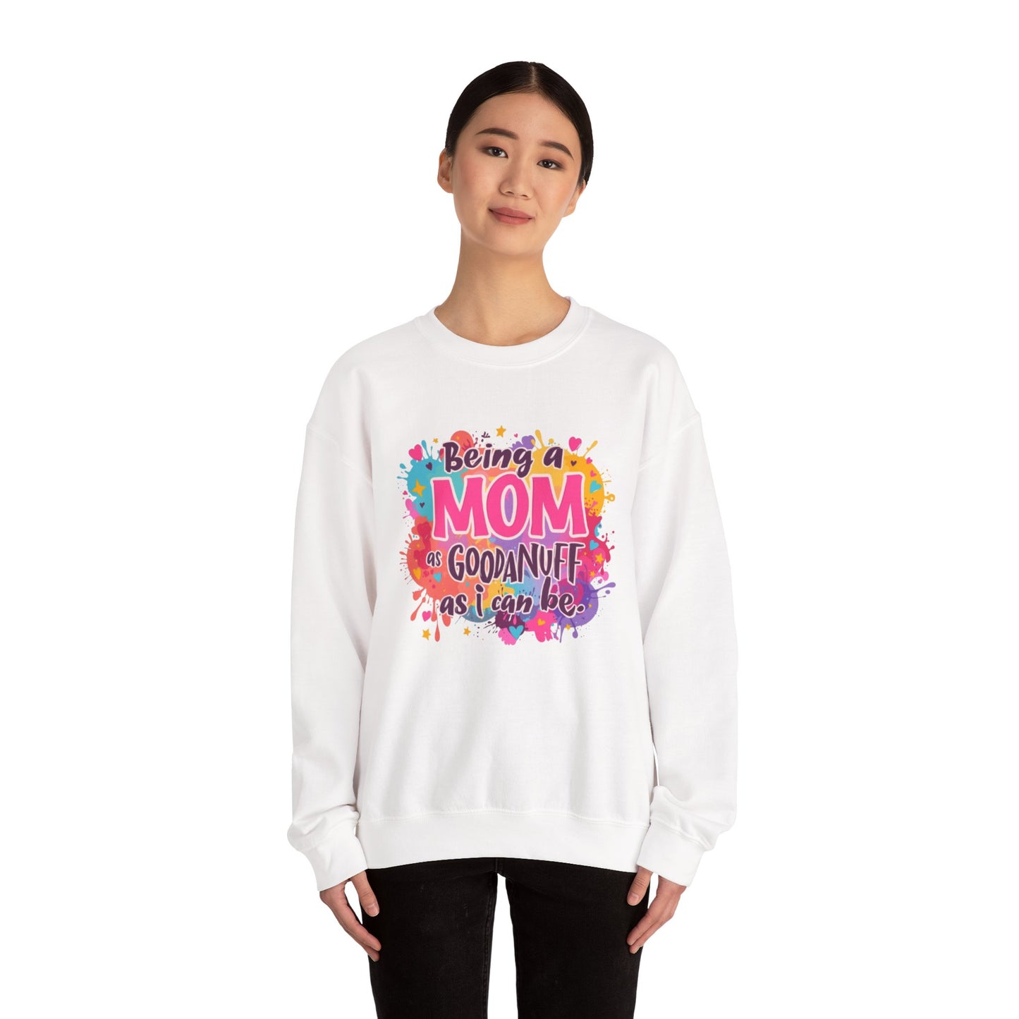 Being a Mom as GoodaNuff as I can be Unisex Softstyle T-Shirt