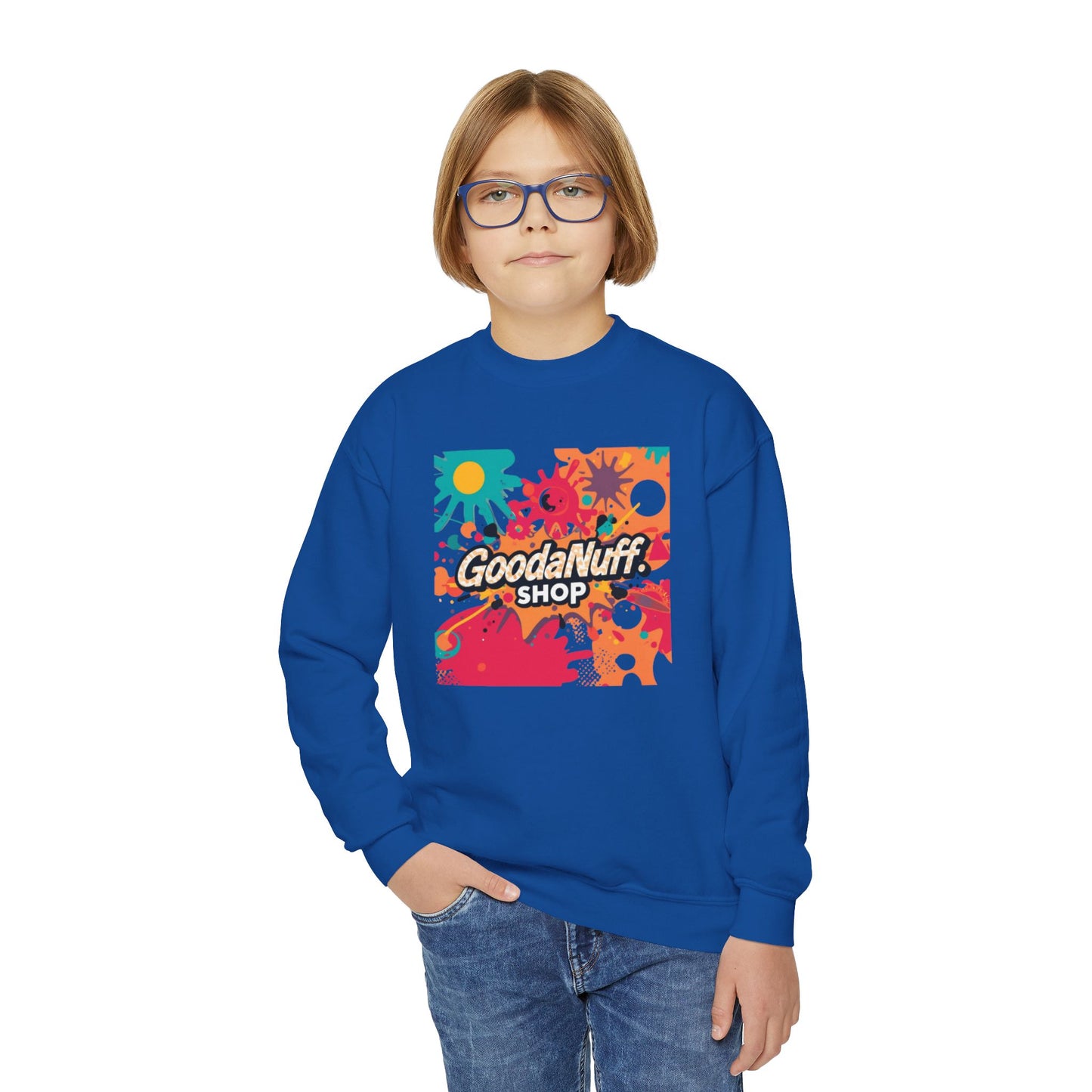 GoodaNuff.shop Unisex Youth Crewneck