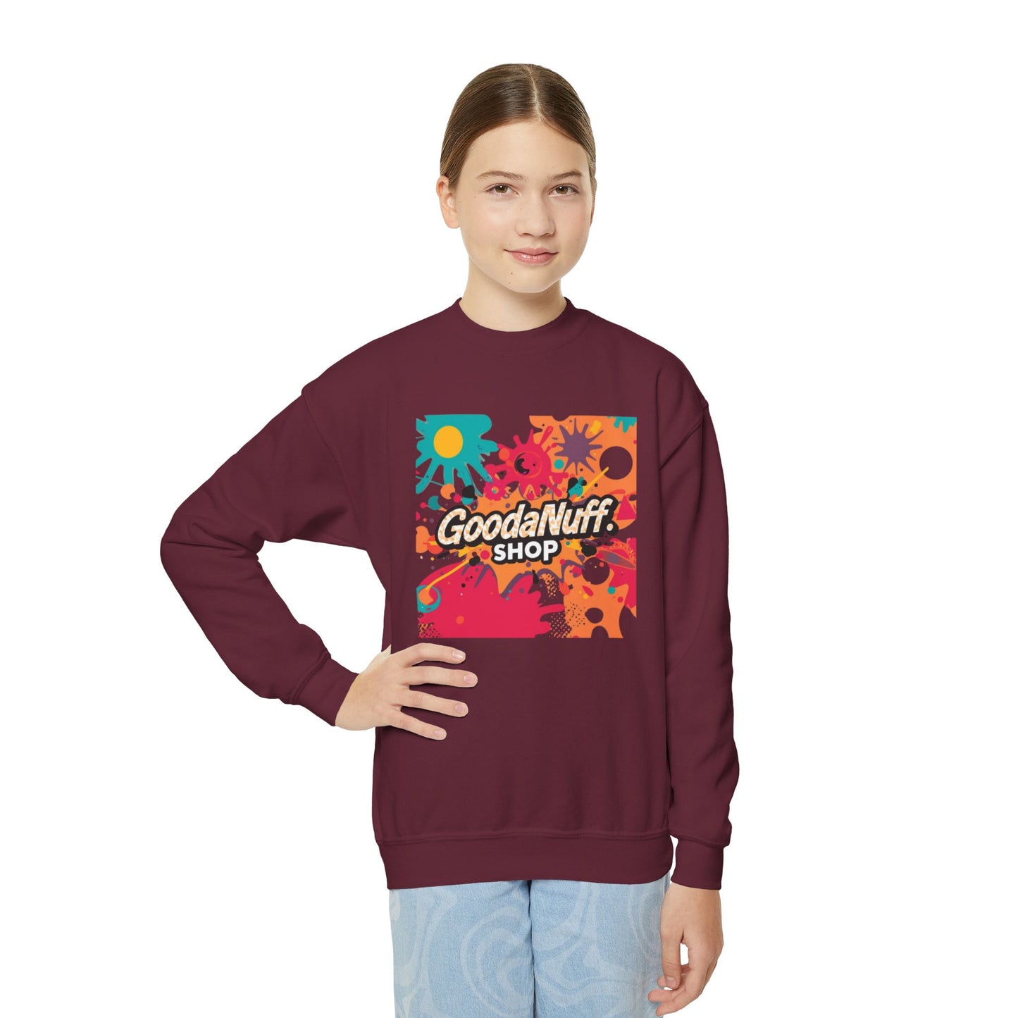 GoodaNuff.shop Unisex Youth Crewneck