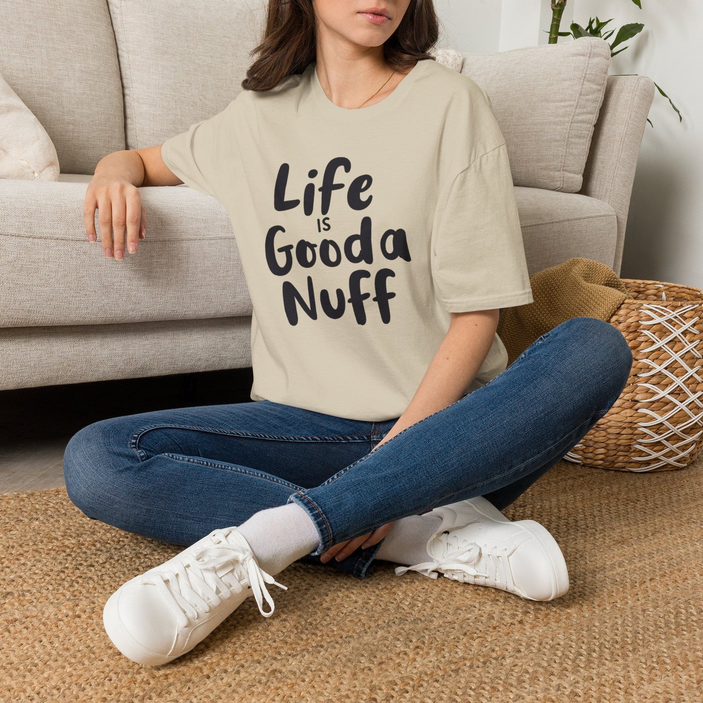 Life is GoodaNuff Unisex Softstyle T-Shirt