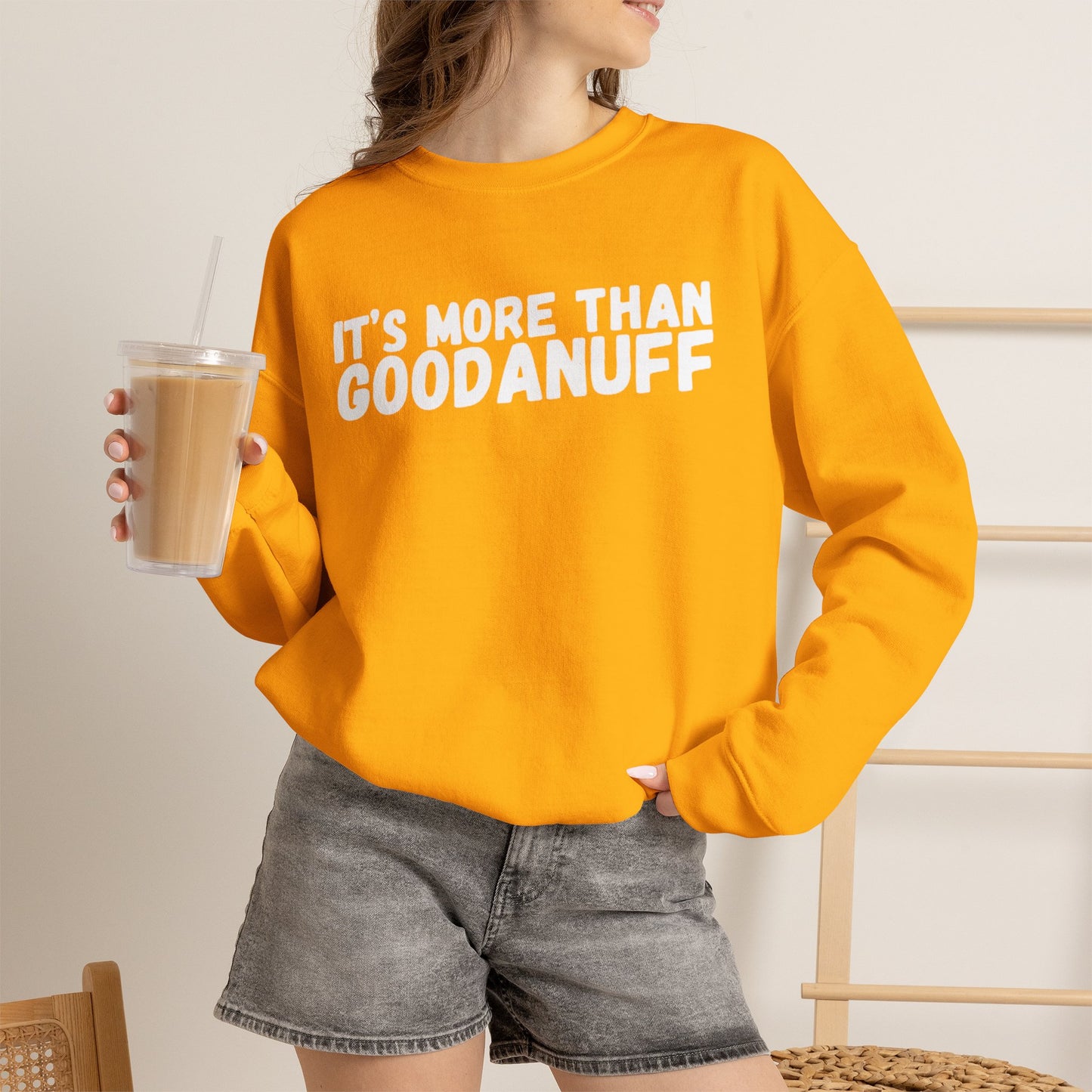 It's more than GoodaNuff Unisex Crewneck